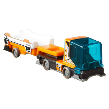SET CAMION SI MASINA SPORT HOT WHEELS DISTRICT TRANSPORT, HOT WHEELS - VEHICULE