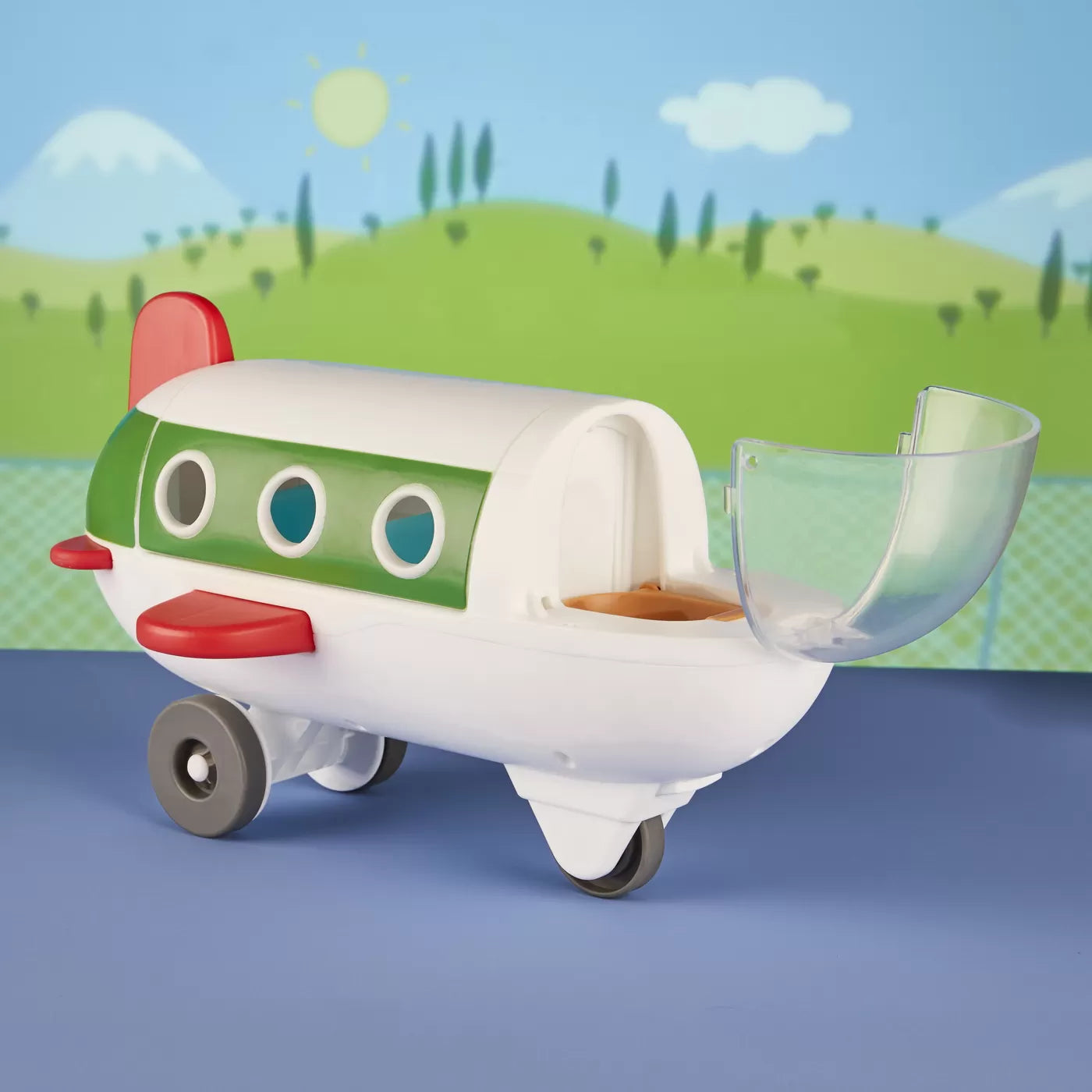 PEPPA PIG SET MERGEM CU AVIONUL , PEPPA PIG