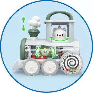 LOCOMOTIVA CU MECANISM STEAM, HOLA