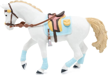 PAPO FIGURINA CAL DE ECHITATIE BLEU, RASE DE CAI SI PONEI
