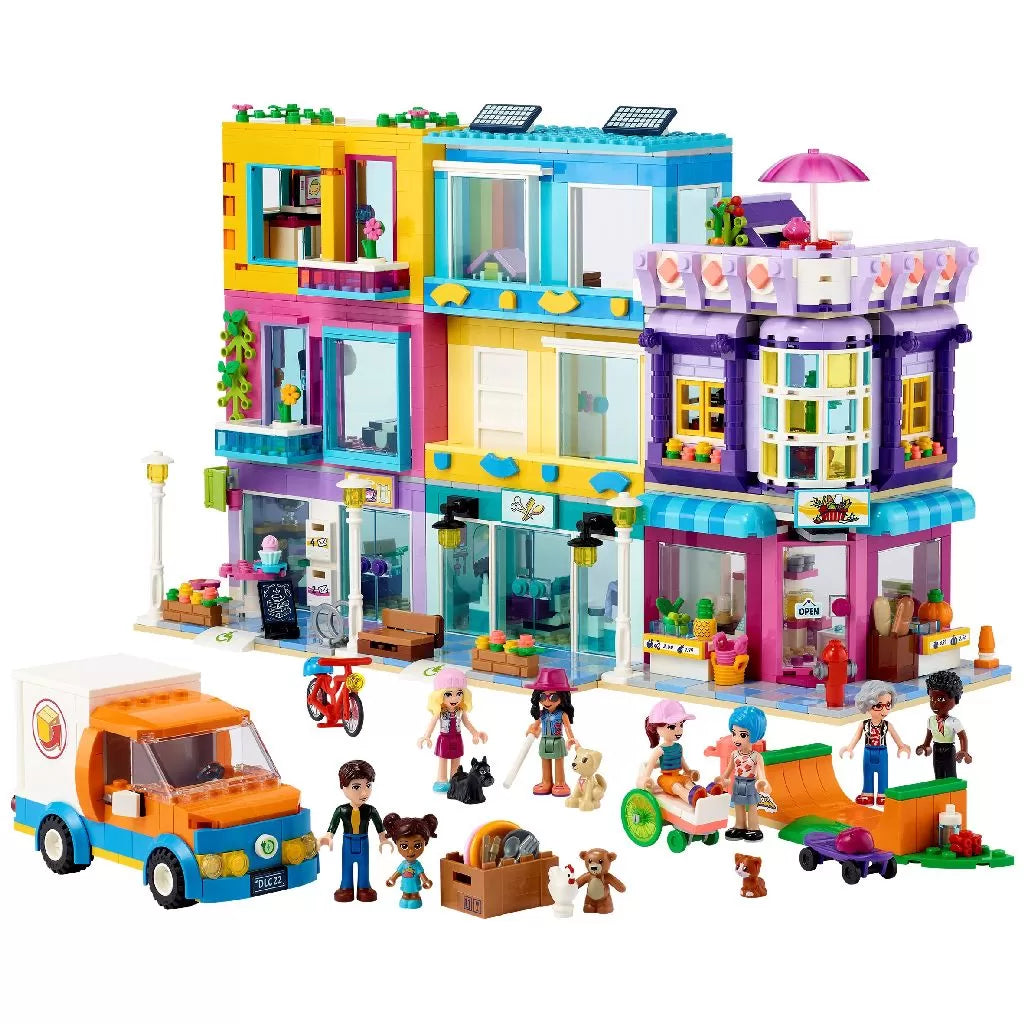 LEGO FRIENDS CLADIREA DE PE STRADA PRINCIPALA 41704, LEGO FRIENDS