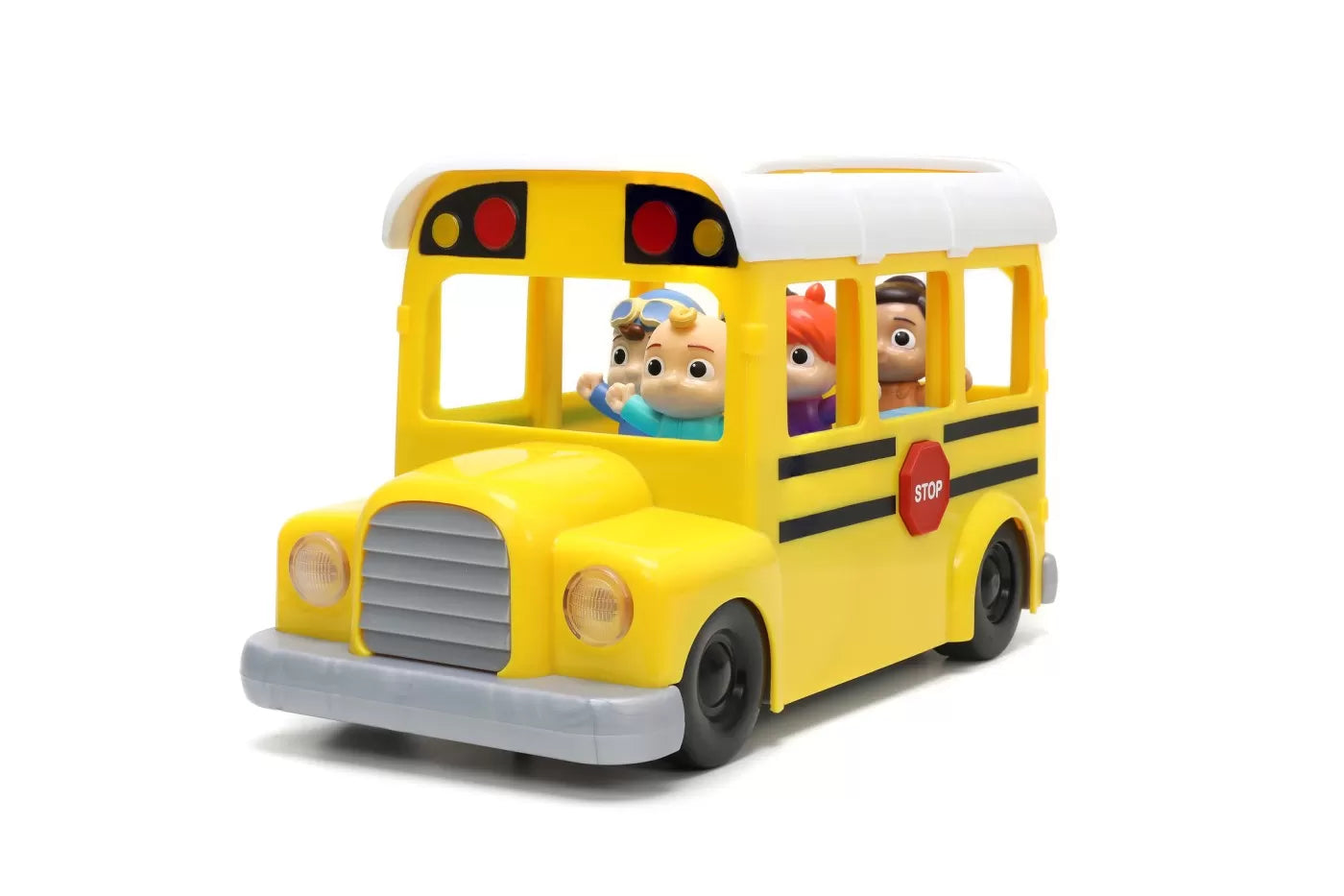COCOMELON AUTOBUZUL SCOLAR RC CU SUNETE SI LUMINI SCARA 1:18, JADATOYS