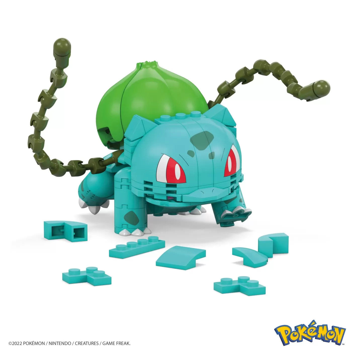 POKEMON MEGA CONSTRUX SET DE CONSTRUCTIE BULBASAUR, POKEMON