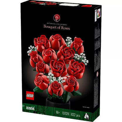 LEGO ICONS BUCHET DE TRANDAFIRI 10328, LEGO ICONICS