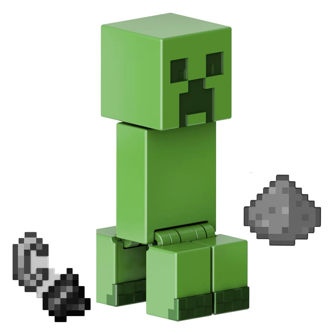 MINECRAFT CRAFT A BLOCK FIGURINA CREEPER 8CM, MINECRAFT