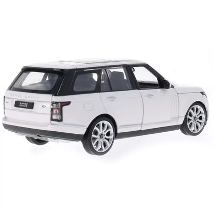 MASINUTA METALICA RANGE ROVER ALB SCARA 1 LA 24, RASTAR METAL 1:24