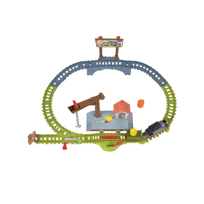 THOMAS SET DE JOACA CU LOCOMOTIVA MOTORIZATA THOMAS LIVREAZA VOPSEAUA, THOMAS - THOMAS