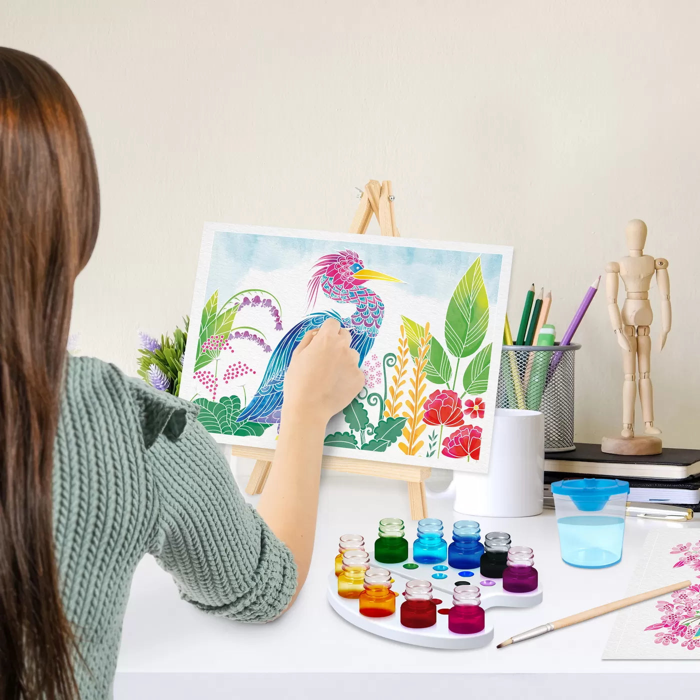 ATELIERUL DE PICTURA ART STUDIO AQUARELLE, ARTGRECO DESEN
