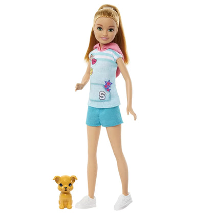 BARBIE SET PAPUSA STACIE SI CATELUL DE COMPANIE, BARBIE - DREAMTOPIA