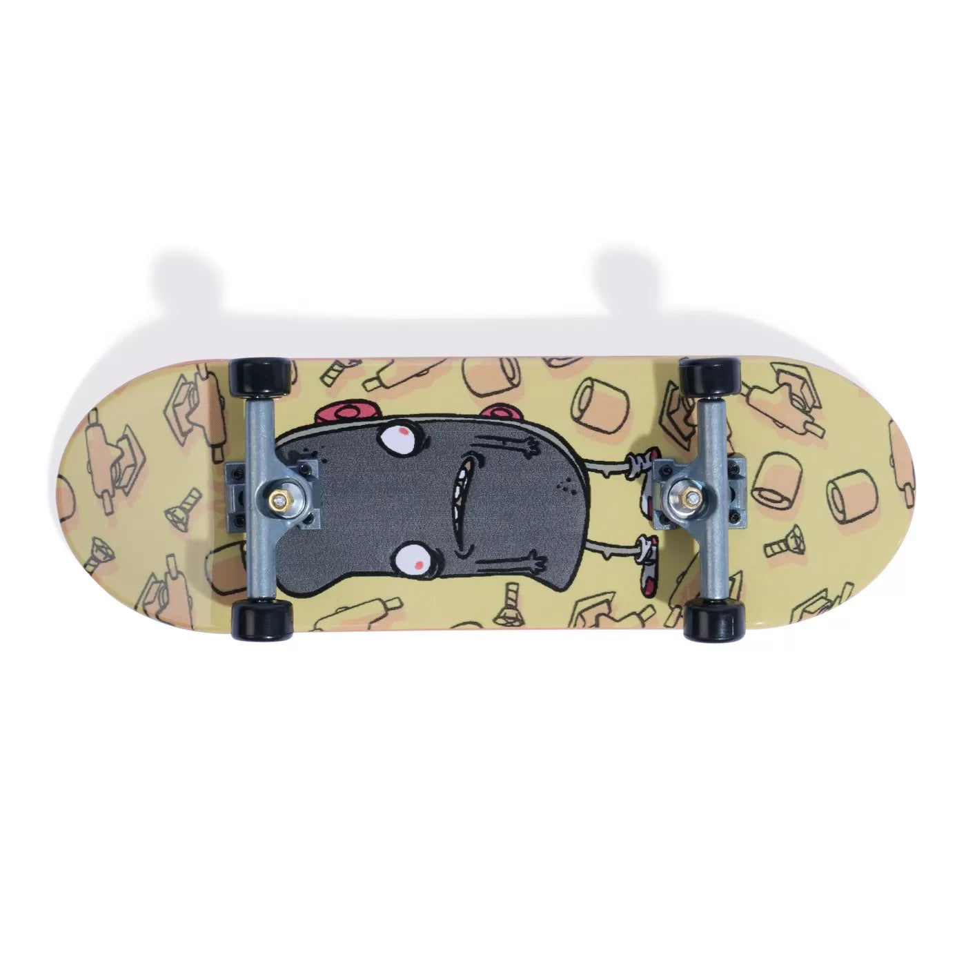 TECH DECK SK8 CREW PACHET 2 SETURI PLITA SI FIGURINA 9.6CM CASCA ALBA SI CASTI GRI, TECH DECK