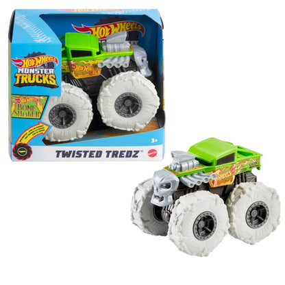 HOT WHEELS MONSTER TRUCK MASINUTA TWISTER TREDZ BONE SHAKER SCARA 1:43, HOT WHEELS - MONSTER TRUCK