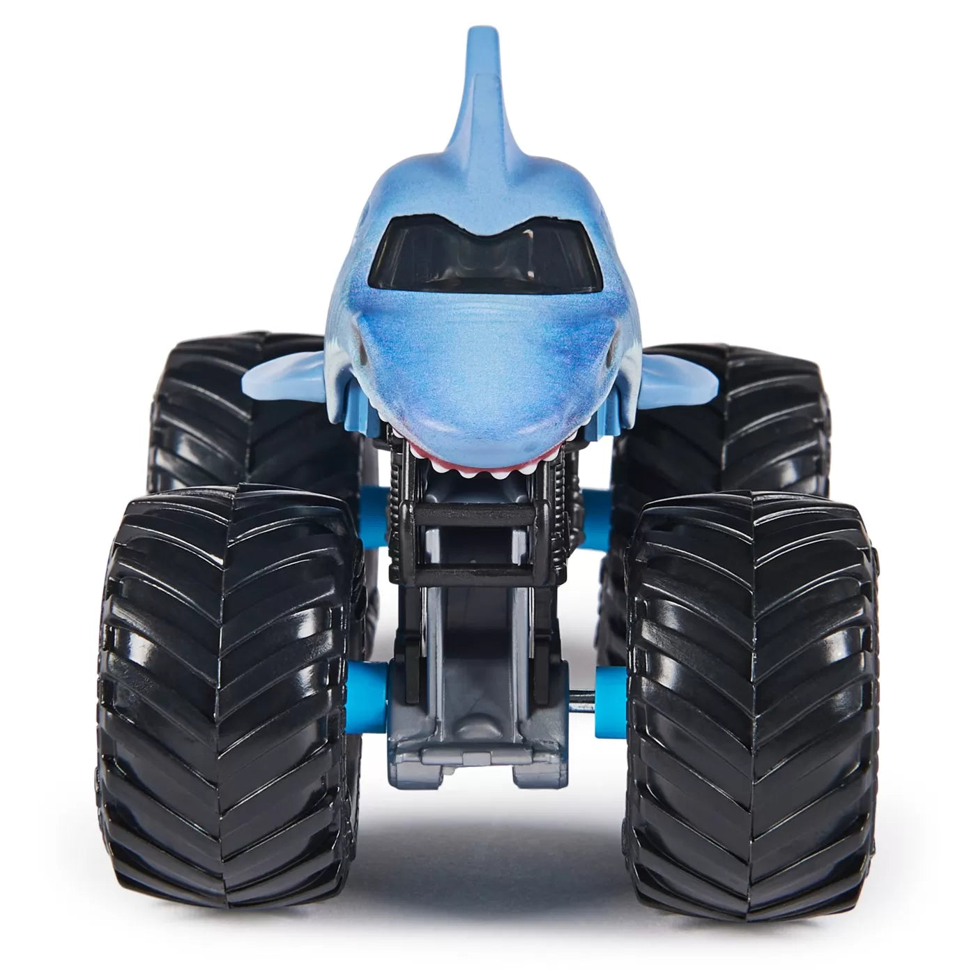MONSTER JAM MASINUTA METALICA MEGALODON SCARA 1 LA 64, MONSTER JAM