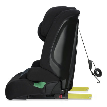 SCAUN AUTO I-SIZE, 76-150 CM, KINDERKRAFT SAFETY FIX 2, BLACK, KINDERKRAFT