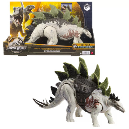 JURASSIC WORLD GIGANTIC TRACKERS DINOZAUR STEGOSAURUS, JURASSIC WORLD