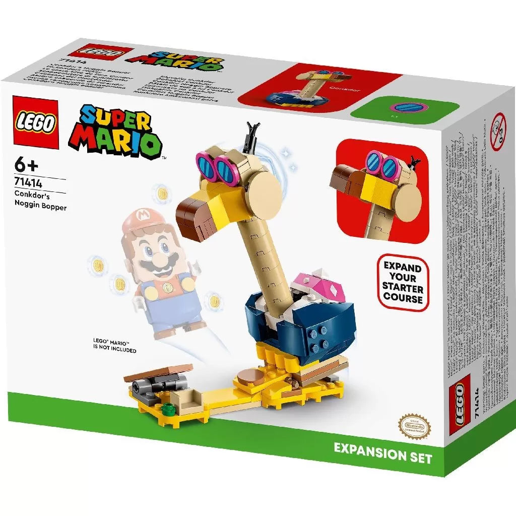 LEGO SUPER MARIO SET DE EXTINDERE BATAIA DE CAP A LUI CONKOR 71414, LEGO SUPER MARIO