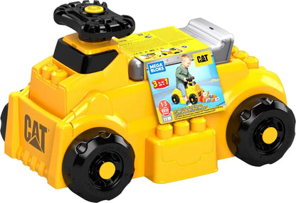 MEGA BLOKS VEHICUL DE CONSTRUIT CAT 10 PIESE , MEGA BLOKS
