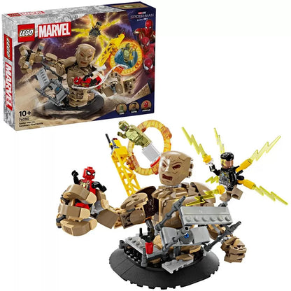 LEGO SUPER HEROES OMUL PAIANJEN VS SANDMAN BATALIA FINALA 76280, LEGO SUPER HEROES
