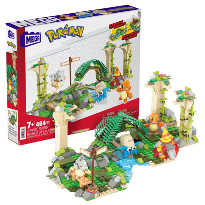 POKEMON MEGA CONSTRUX RUINELE JUNGLEI, POKEMON