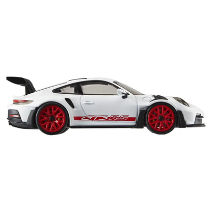 HOT WHEELS PREMIUM REAL RIDERS MASINUTA METALICA PORSCHE 911 GT3 RS SCARA 1:43, HOT WHEELS - VEHICULE