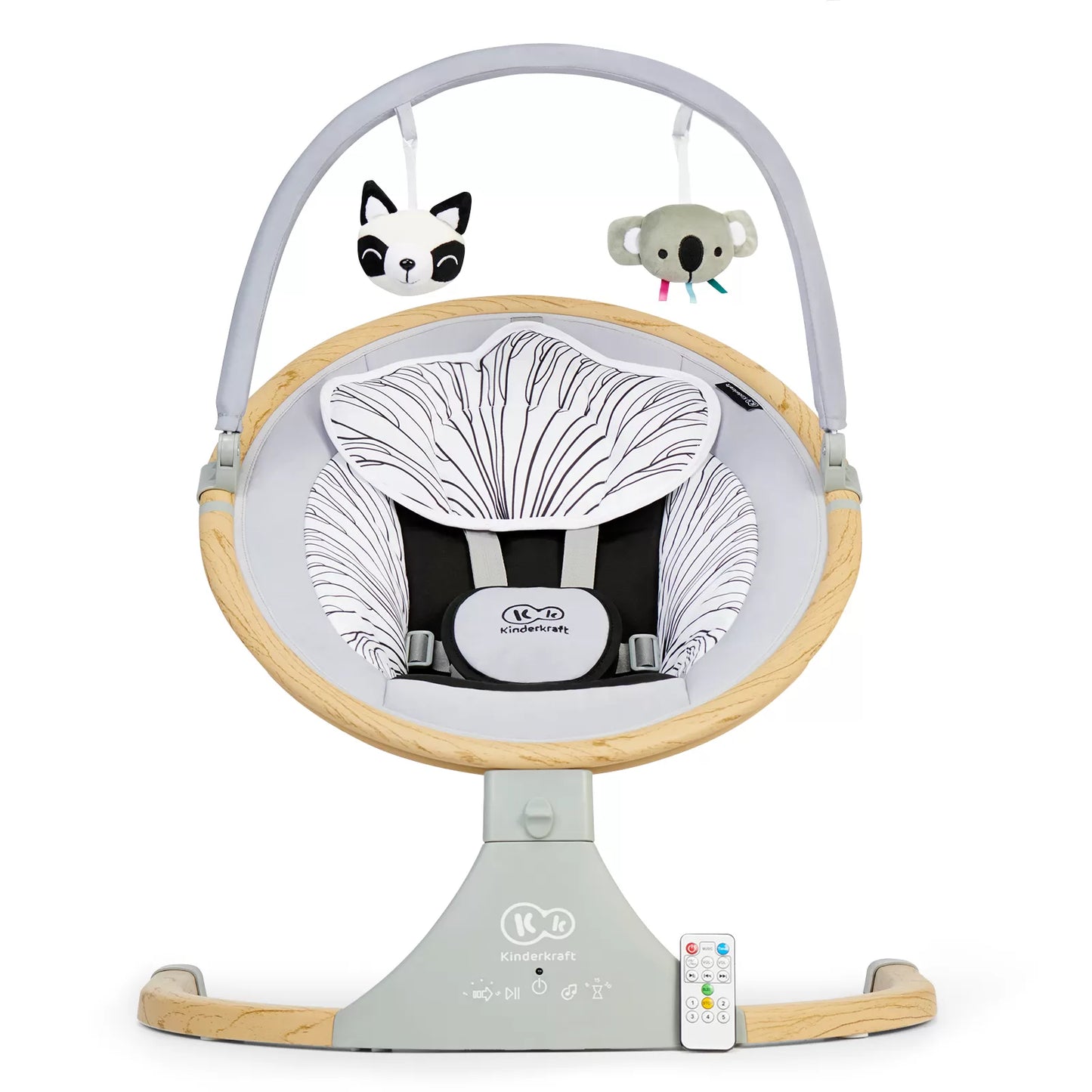 LEAGAN ELECTRIC 2 IN 1 KINDERKRAFT LUMI, GREY, KINDERKRAFT