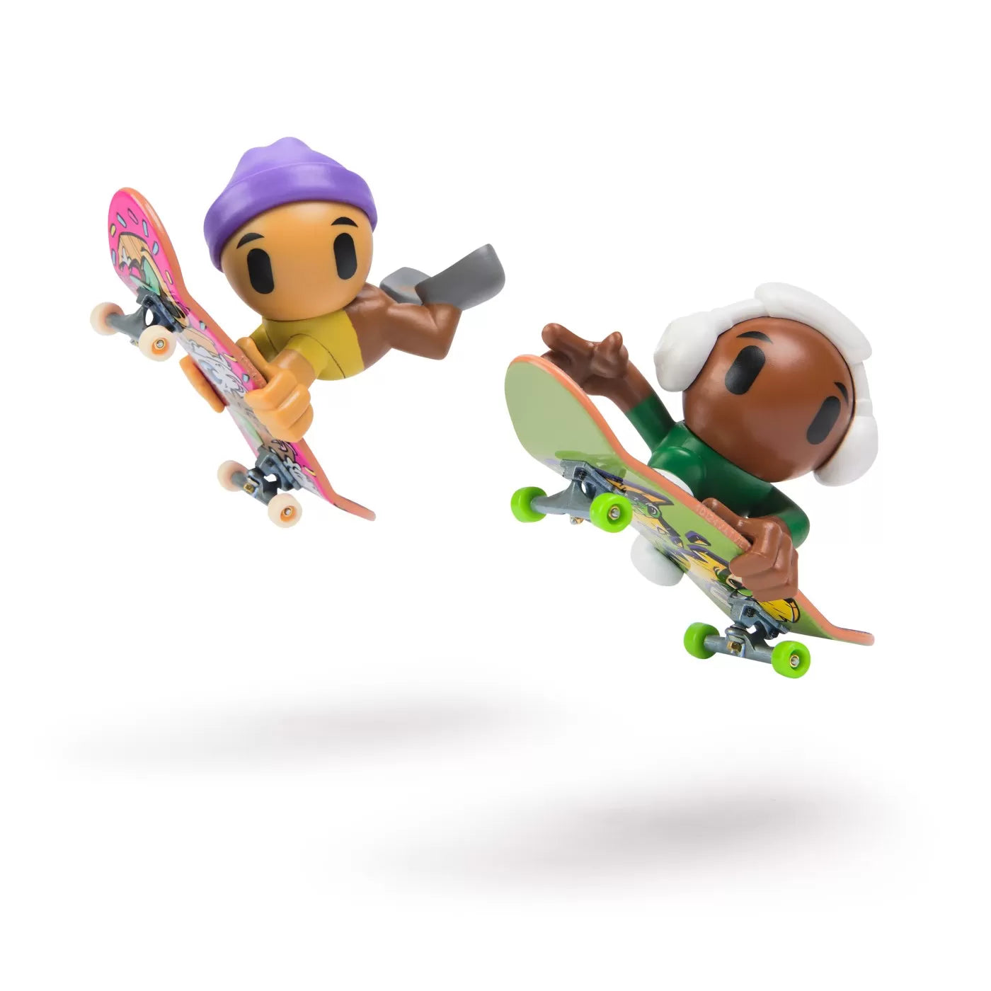 TECH DECH SK8 CREW PACHET 2 SETURI PLACA SI FIGURINA 9.6CM CASCA MOV SI CASTI ALBE, TECH DECK
