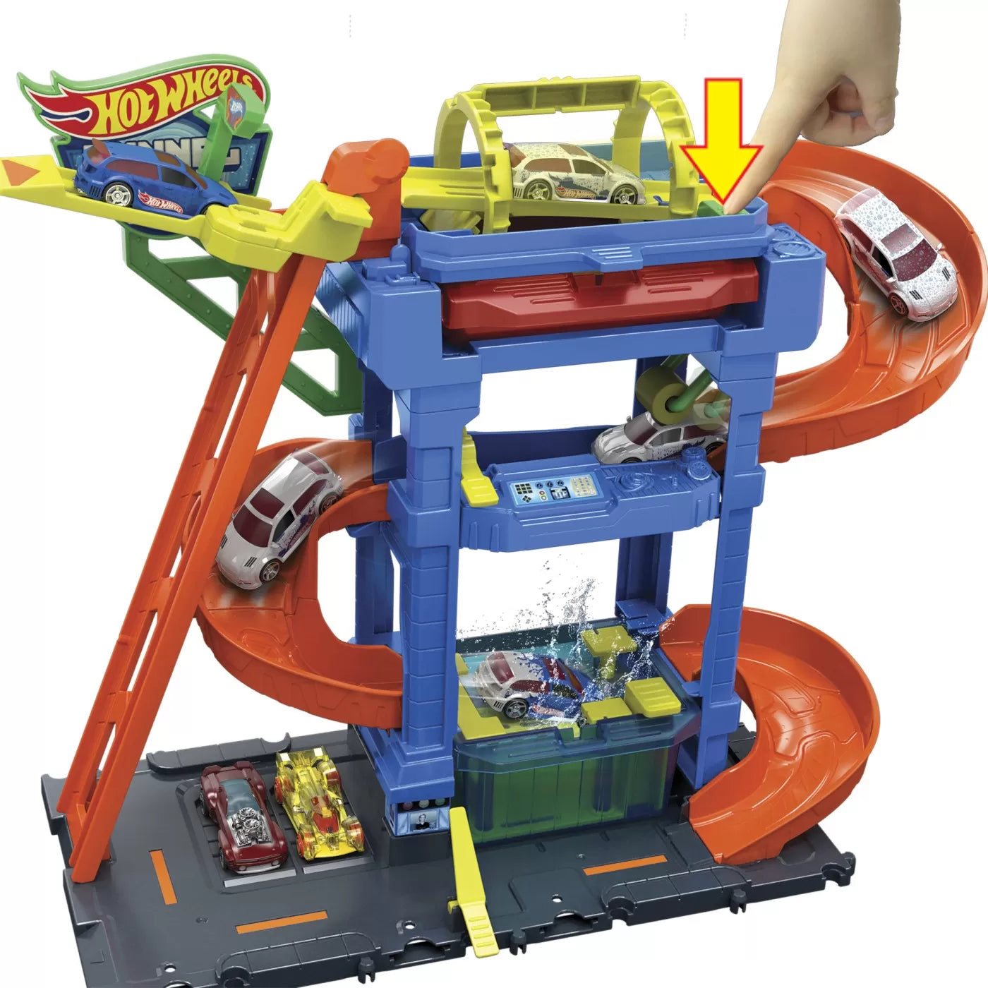 HOT WHEELS CITY COLOR SHIFTERS SPALATORIA, HOT WHEELS - CITY