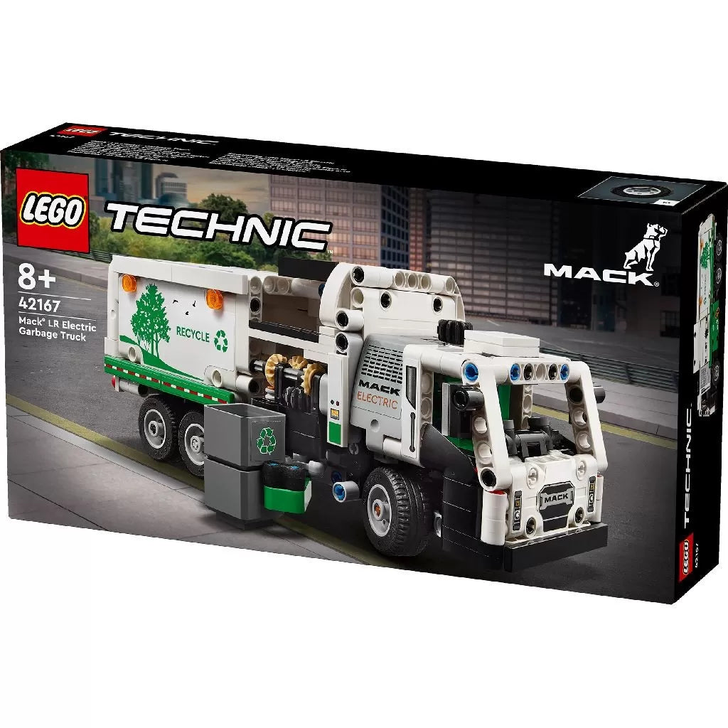 LEGO TECHNIC AUTOGUNOIERA MACK LR ELECTRIC 42167, LEGO TECHNIC