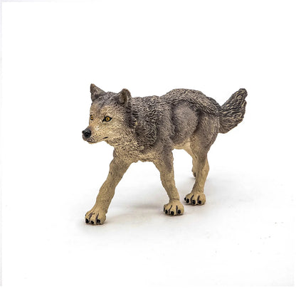 PAPO FIGURINA LUP GRI, ANIMALE SALBATICE
