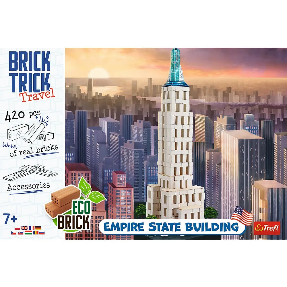 BRICK TRICK XL TRAVEL CLADIREA EMPIRE STATE, BRICK TRICK