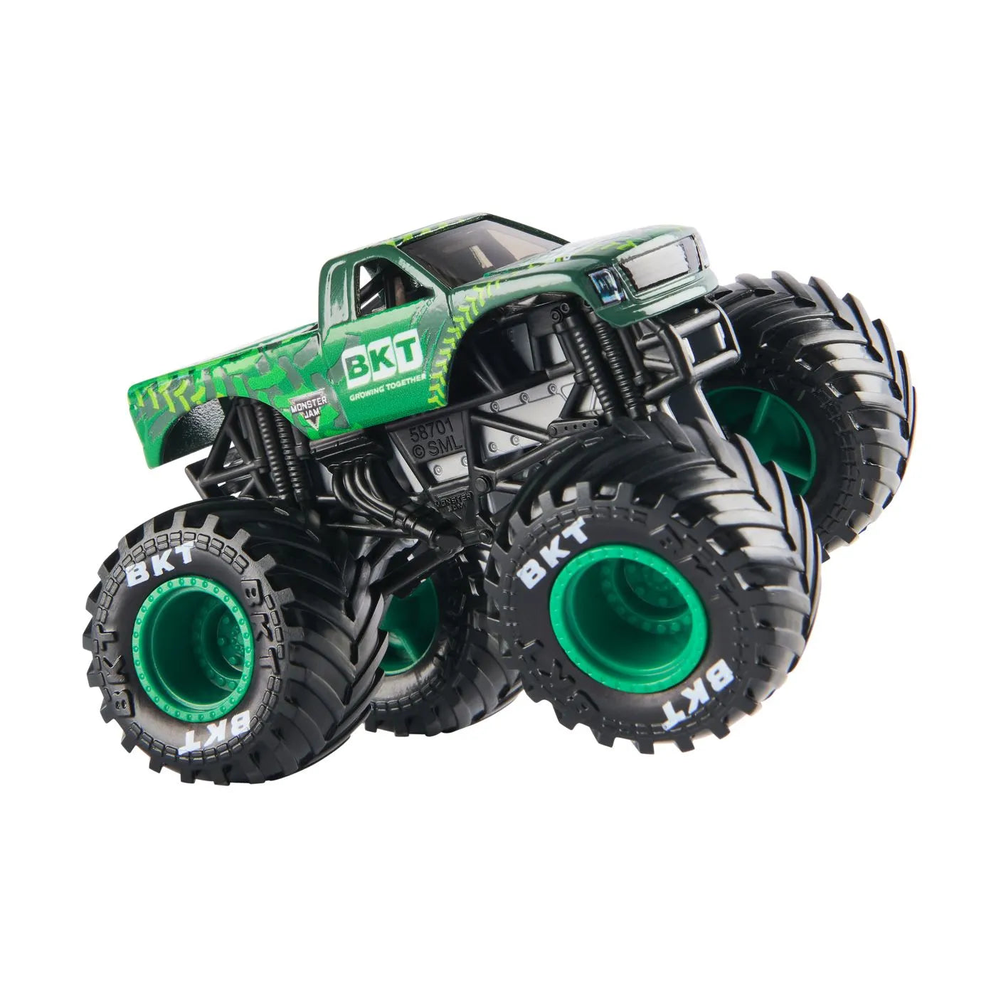 MONSTER JAM MASINUTA METALICA BKT GROWING TOGETHER SCARA 1 LA 64, MONSTER JAM