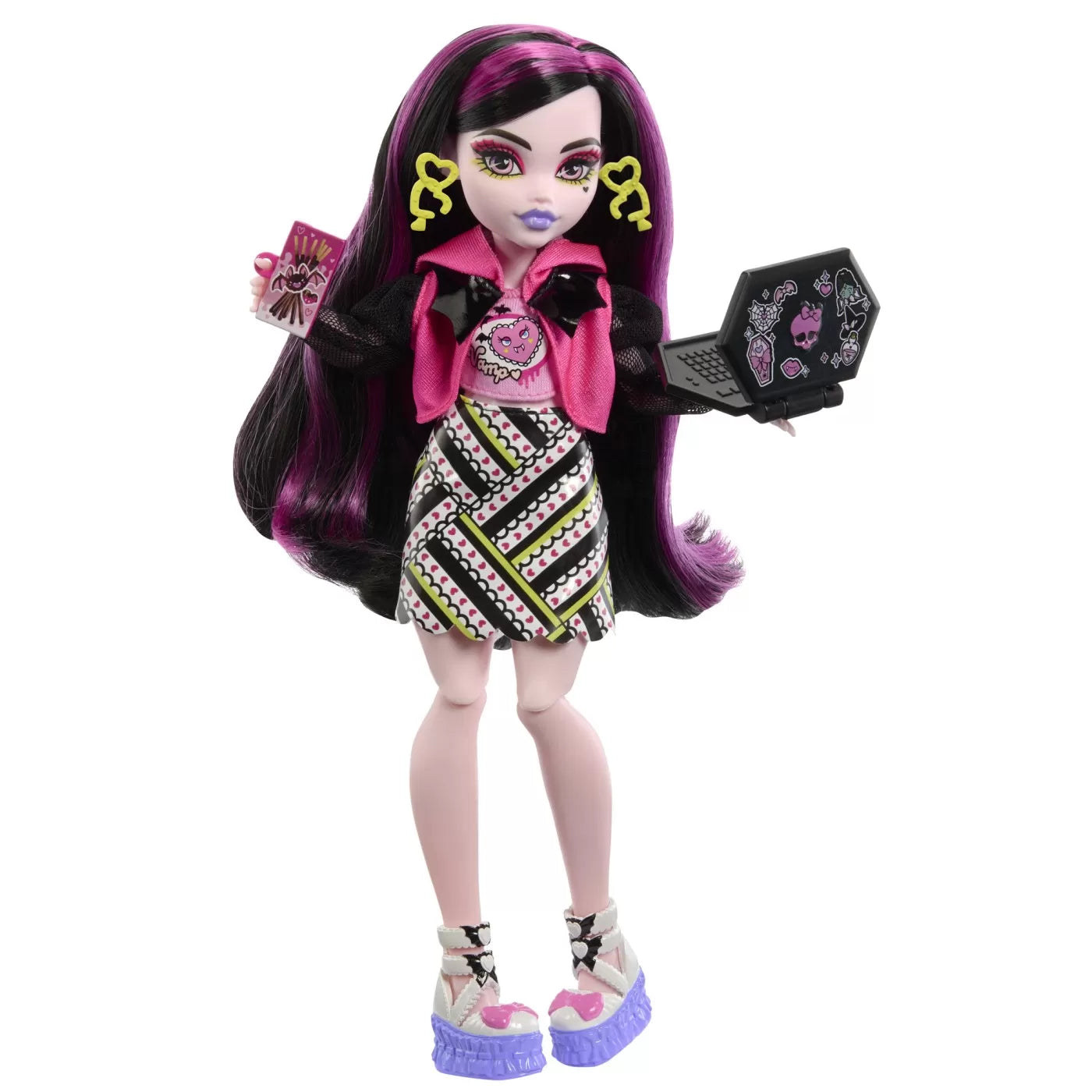 MONSTER HIGH NEON FRIGHTS PAPUSA DRACULAURA, MONSTER HIGH