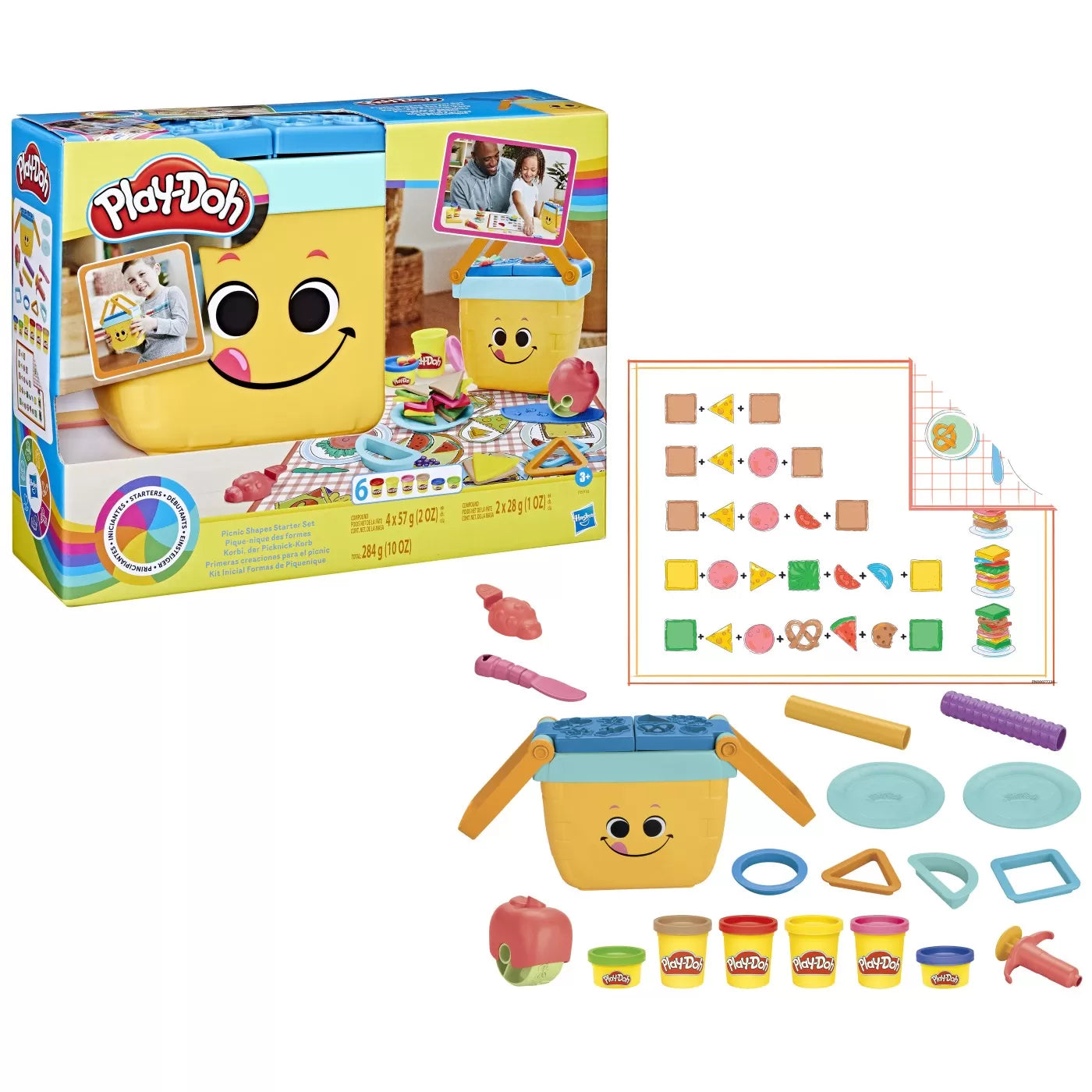 PLAY DOH SET PICNIC SI FORME, PLAY-DOH