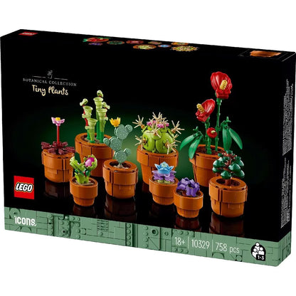 LEGO ICONS PLANTE DE MICI DIMENSIUNI 10329, LEGO ICONICS
