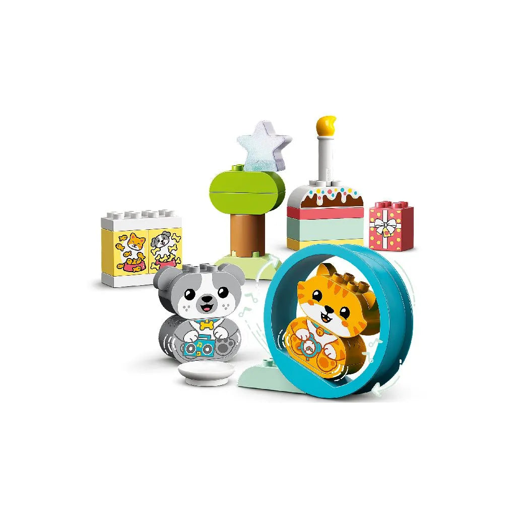 LEGO DUPLO PRIMUL MEU CATELUS SI PRIMUL MEU PISOI CU SUNETE 10977, LEGO DUPLO