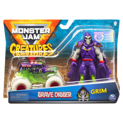 MONSTER JAM MACHETA GROPARUL SI GRIM, MONSTER JAM
