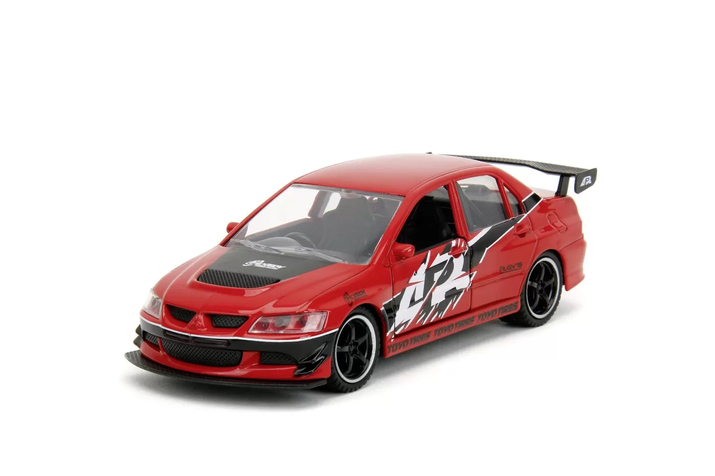 JADA FAST AND FURIOUS SET 2 MASINI METALICE MITSUBISHI LANCER EVOLUTION IX 1:32, JADATOYS - FAST AND FURIOUS