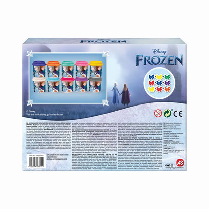SET 10 BORCANASE DE PLASTILINA FROZEN IN AMBALAJ DE CARTON, AS