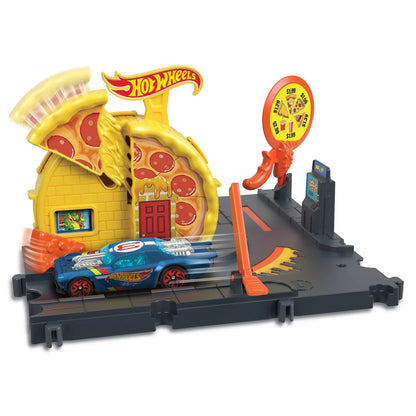 HOT WHEELS CITY EXPLORER SPEEDY PIZZA PICK UP, HOT WHEELS - CITY
