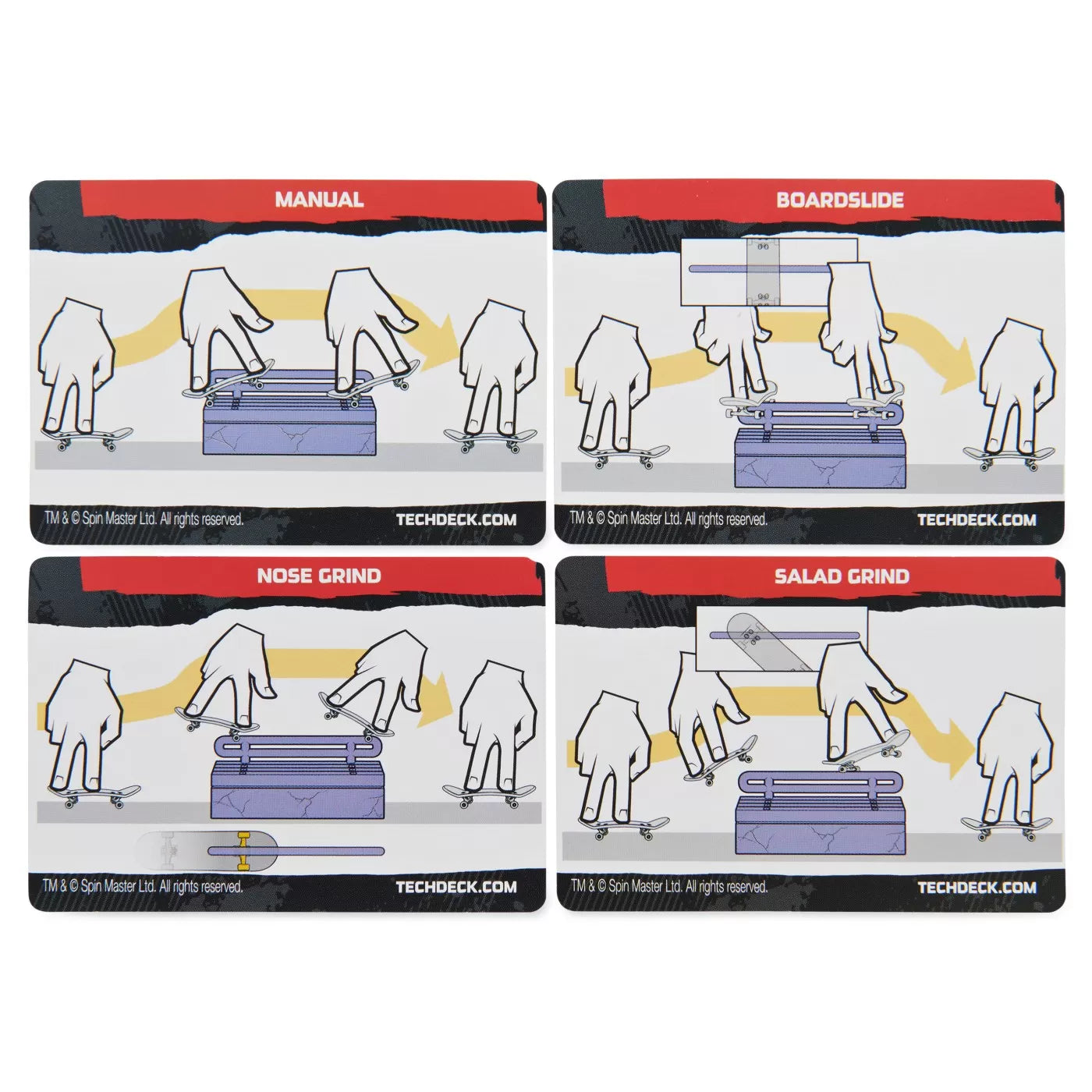 TECH DECK PACHET CU OBSTACOL FINGERBOARD JAMES, TECH DECK