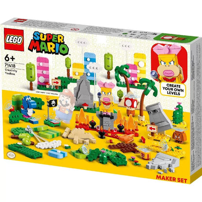 LEGO SUPER MARIO SET DE CREATOR CUTIA DE UNELTE PENTRU CREATIVITATE 71418, LEGO SUPER MARIO