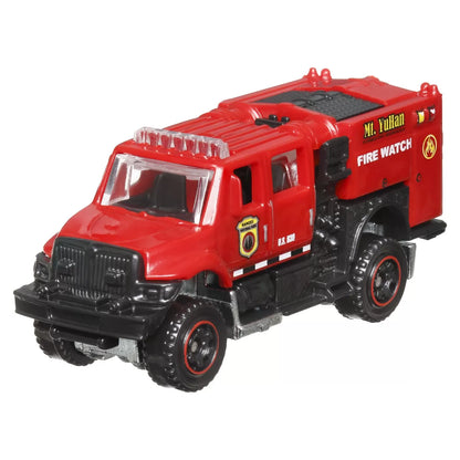 MATCHBOX SET 5 MASINUTE METALICE MBX WILDFIRE RESCUE SCARA 1:64, MATCHBOX