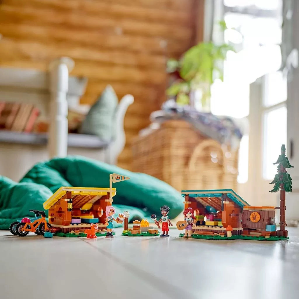 LEGO FRIENDS CABANE CONFORTABILE IN TABARA DE AVENTURI 42624, LEGO FRIENDS
