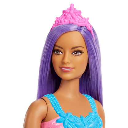 BARBIE DREAMTOPIA PAPUSA PRINTESA CU PAR MOV, BARBIE - DREAMTOPIA