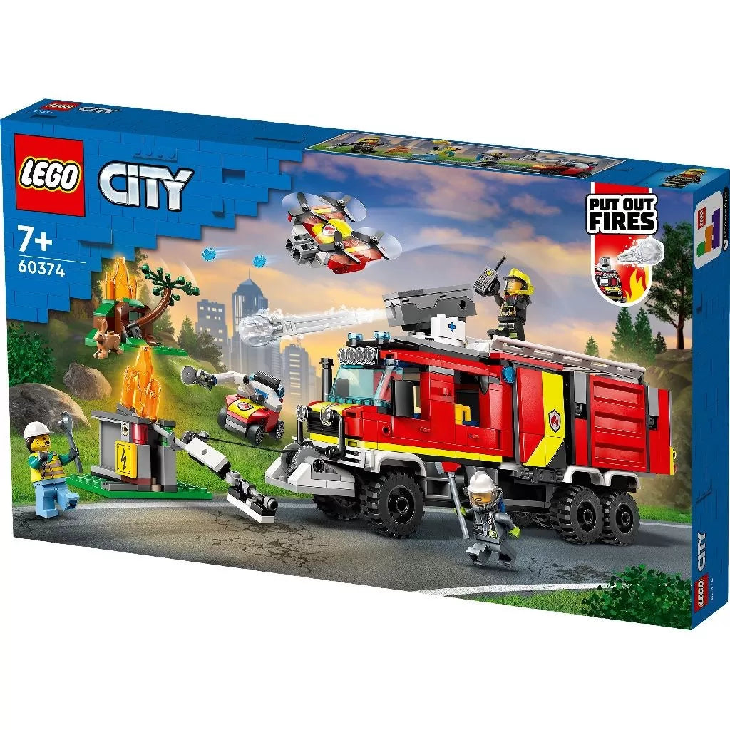 LEGO CITY MASINA UNITATII DE POMPIERI 60374, LEGO CITY