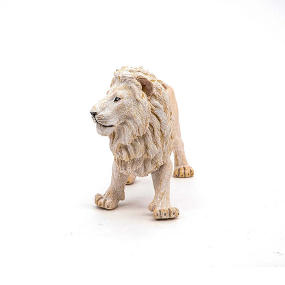 PAPO FIGURINA LEU ALB, ANIMALE SALBATICE