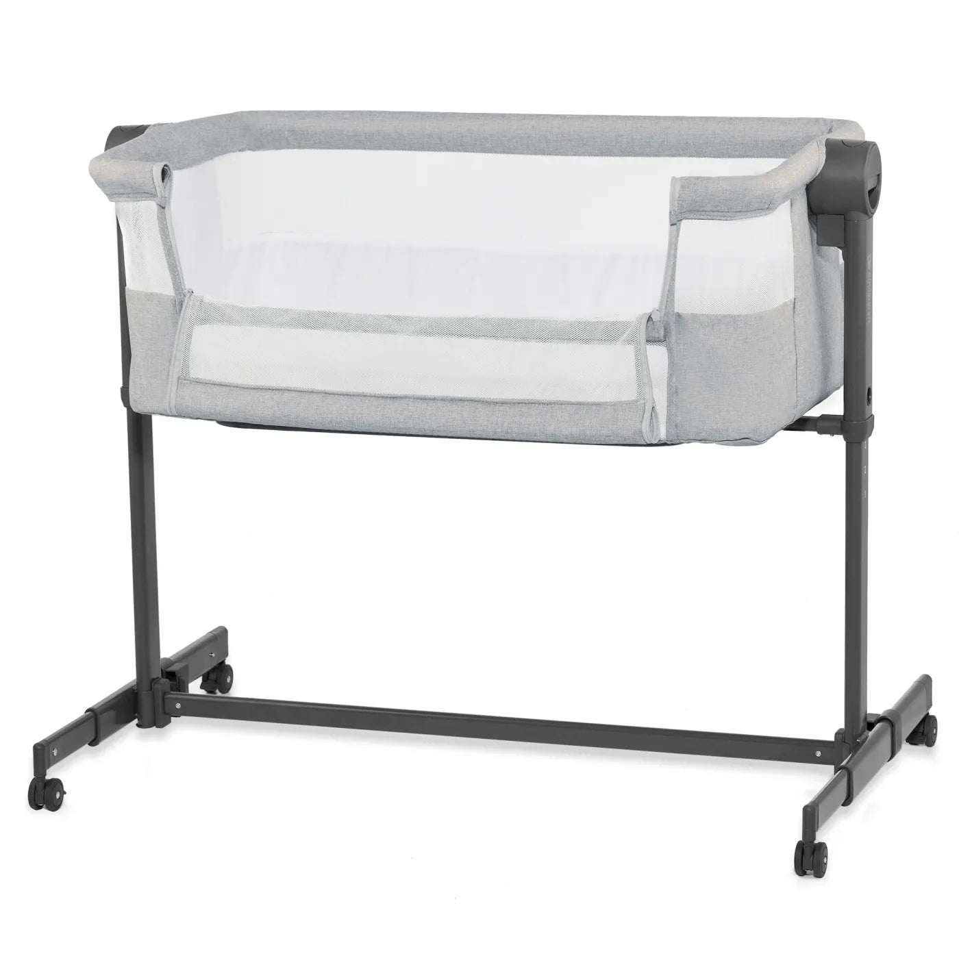 PATUT CO-SLEEPER KINDERKRAFT NESTE UP 2, GRI DESCHIS, KINDERKRAFT