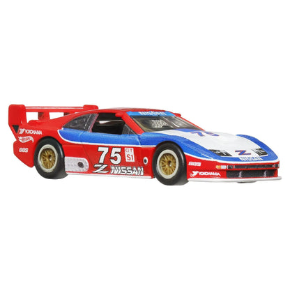 HOT WHEELS TRANSPORTATOR EURO HAULER CU MASINUTA NISSAN 300 ZX GTS SCARA 1:64, HOT WHEELS - VEHICULE