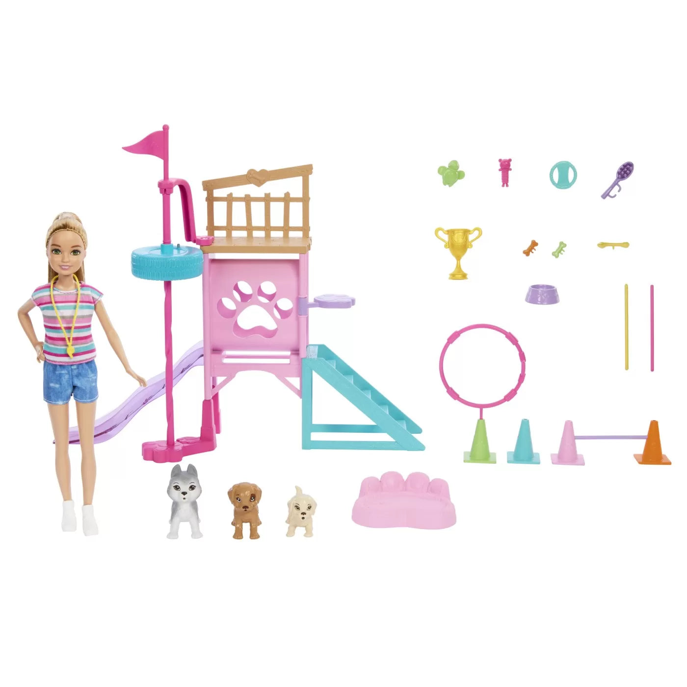 BARBIE SI STACIE PAPUSA STACIE DRESOARE DE CATEI, BARBIE - I CAN BE