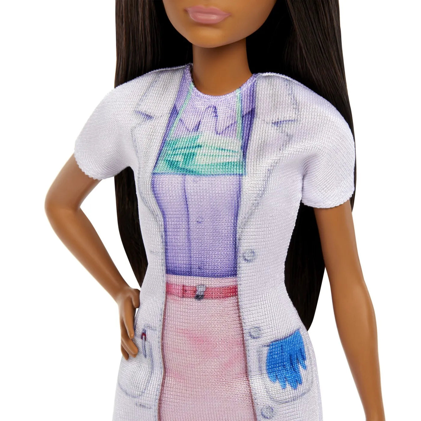 BARBIE SET DE JOACA PAPUSA BARBIE BRUNETA FACE CARIERA STOMATOLOG, BARBIE - I CAN BE
