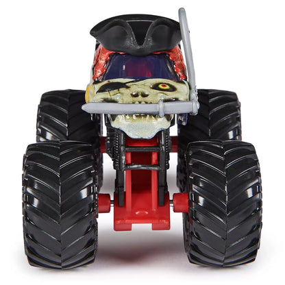 MONSTER JAM MASINUTA METALICA PIRATE'S CURSE SCARA 1 LA 64, MONSTER JAM
